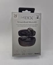 Image of Mixx StreamBuds Micro M1 Bluetooth Wireless Earbuds w Soft Silicon Ear Cushions