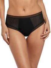 Image of Fantasie Fusion Briefs Mid Rise Stretch Lined Brief Gathered Knickers Lingerie