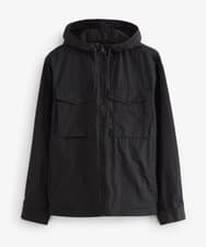 Image of Ex Next Hooded utility Shacket/Jacket Grey or Black size L or XL