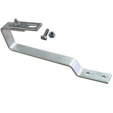 Image of Soler Panel Roof Hook For Tile Fixing A2 Stainless Steel Long Mounting Bracket