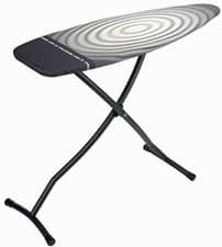 Image of Brabantia Size D Ironing Board 135 X 45cm Heat Resistant Parking Zone Black Fra