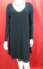 Image of MINT VELVET Ink long sleeve Trapeze Dress UK 8 EU 36 NWT