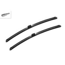 Image of 2 x Bosch Wiper Blades Pair Front 550mm 22" Fits C-Class AMG C 43 4-matic