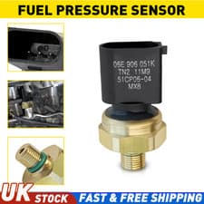 Image of High Pressure Fuel Sensor for Audi A4 A5 Q5 VW Passat Golf 06E906051K 2004-2018