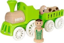 Image of BRIO My Home Town - Farm Train Set