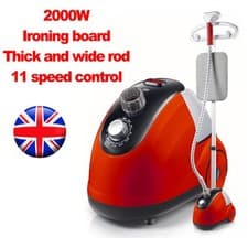 Image of 2000W Upright Vertical Garment Clothes Steamer 1.8L 11 Settings W/ Ironing Board