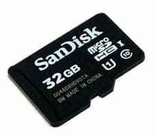Image of Sandisk 32GB Class 10 Micro SDHC Memory Flash Card -Brand New in BULK Packaging.