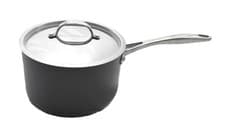 Image of STELLAR 6000 HARD ANODISED NON STICK 18CM SAUCEPAN & LID 2.9LTR S606 EX DISPLAY