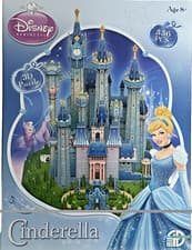 Image of Disney Princess Cinderella Castle 3D Puzzle Jigsaw, New Sealed FREE Shipping UK