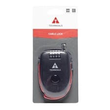 Image of New Technicals 4 Digit Dail Combination Safety Cable Lock