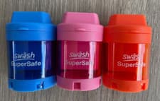 Image of Swash Double Hole Auto stop Pencil Sharpener SET OF 3