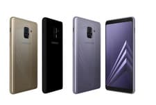 Image of Samsung Galaxy A8 (2018) - 32 GB - Black (Unlocked) 5.7" Super AMOLED SM-A530F
