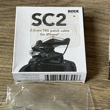 Image of RODE SC2 - 3.5mm TRS Patch Cable for iPhone to Camera