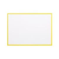 Image of Bi-Office Magnetic Document Holder Yellow A3 (Pack of 5) FM2914