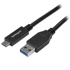Image of StarTech.com USB to USB C Cable - 3 ft / 1m - 10 Gbps - USB-C to USB-A - USB 2.0