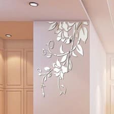 Image of Creative Interior 3D Wall Sticker Artistic Home Design Easy To Install