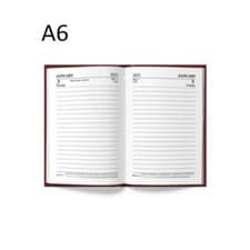 Image of ABJ 2023 A4/A5/A6 Diary Week to View Page a Day Desk Diary Hard Backed Diary UK