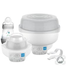 Image of MAM Electric Steriliser & Bottle Warmer 6-in-1 Fast Sterilising BPA-Free NEW