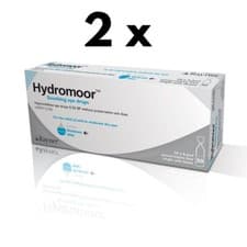Image of Hydromoor for dry eyes Hypromellose (60 x 0.4ml vials) Moorfields Rayner