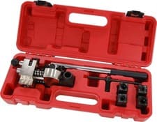 Image of Professional Flaring Tool Brake Tube Pipe Flare Kit 4 X Dies Fuel Lines 3/16-3/8