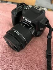 Image of Canon EOS 250D Digital SLR Camera 24.1MP Black