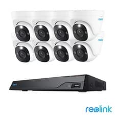 Image of Reolink 12MP 4K+ UHD NVR PoE AI 16 x Channel 8 x Bullet Camera Kit with 4TB HDD