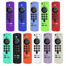 Image of Fire Stick TV Cover Case (3rd Gen) Alexa Remote 2021 Anti Slip Silicone 4k