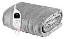 Image of Emperial Electric Heated Throw Blanket Soft Fleece 9 Hour Timer Machine Washable