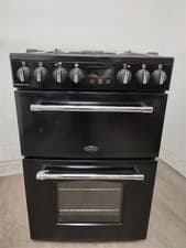 Image of Belling MRAFHOUSE60DFBLK Cooker Farmhouse 60DF Mini Range [IH0111051602]
