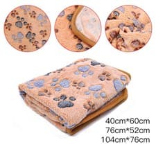 Image of Large Pet Blankets NEW Washable Soft Dog Cat Warm Fleece Blanket Puppy Blankets