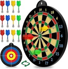 Image of Magnetic Dart Board with 12pcs Magnetic Darts, Excellent Indoor Game and Party