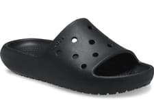 Image of CROCS CLASSIC SLIDES BLACK SLIP ON SANDALS SLIDERS SIZE 7 EU 39/40 RRP £40.00