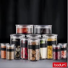 Image of Bodum PRESSO 12 Storage Jars with Lids