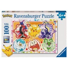 Image of Ravensburger Puzzle Pokemon 100 Pieces XXL Jigsaw Puzzle For Kids Ages 6+ Sealed
