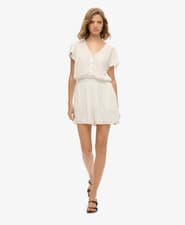 Image of Superdry Womens Short Sleeve Printed Playsuit