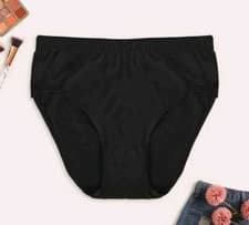 Image of Pack of 3 Ladies Brief Full Comfort Cotton Underwear Panties Plain Knickers Size