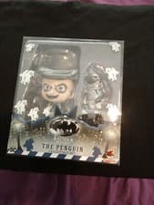 Image of Hot Toys Cosbaby Batman Returns The Penguin Figure Collectible Brand New COSB717