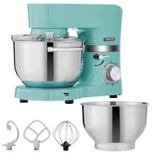 Image of AREBOS Food Processor 1500W with 2x Stainless Steel Mixing Bowls Low Noise