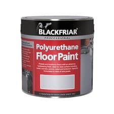 Image of Blackfriar Professional Polyurethane Floor Paint Tile Red 1 litre BKFPFPTR1L