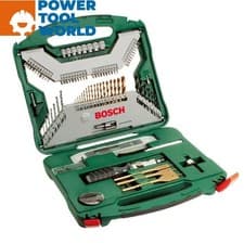 Image of Bosch Titanium 100 Piece X-Line Drill & Screwdriver Bit Set + Accessories 260...