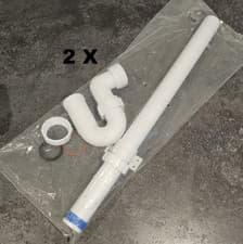 Image of 2 x Standpipe Washing Machine Trap 40mm