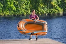 Image of Bestway Inflatable Kondor Elite 1000 Hydro-Force Dinghy Rubber Boat Raft
