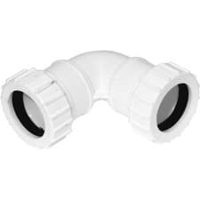 Image of Compression 90° Bend Plumbing Connector 32mm