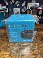 Image of Amazon Echo Dot 3rd Generation Smart Speaker with Alexa Charcoal New & Sealed 