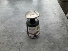 Image of Joseph Joseph Presto Hygienic Bathroom Soap Dispenser Refillable grey/silver BNW