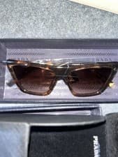 Image of Prada PR 21ZS Caramel Havana/Brown Shaded (07R-0A6) Sunglasses