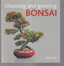 Image of CHOOSING AND GROWING BONSAI by Peter Chan (2013 Trade Paperback){Y3}