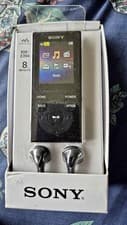 Image of Sony Walkman 8GB MP3 Player Black (NW-E394) Music Photos Videos