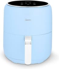 Image of Swan SD10513BLU Retro Digital Air Fryer with Cyclone Blue 