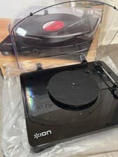 Image of Ion Classic LP Turntable Black Vinyl Record